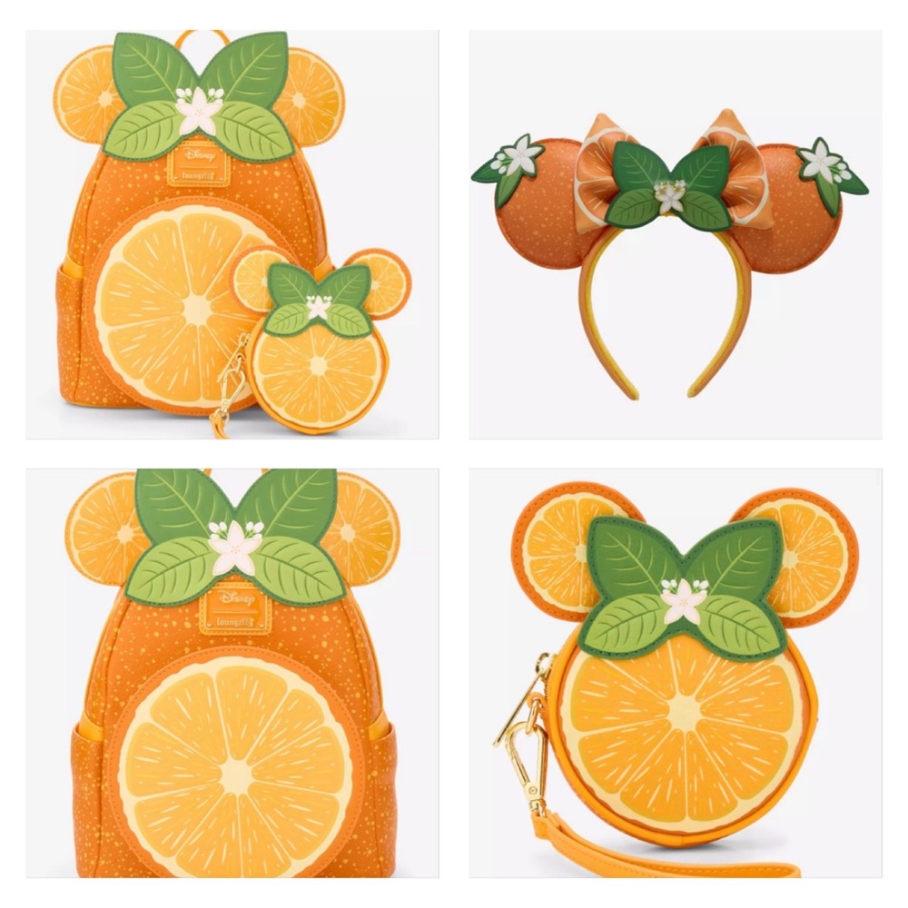 Loungefly Disney Minnie Mouse Orange Ears Orange
Scented Complete Set -Exclusive